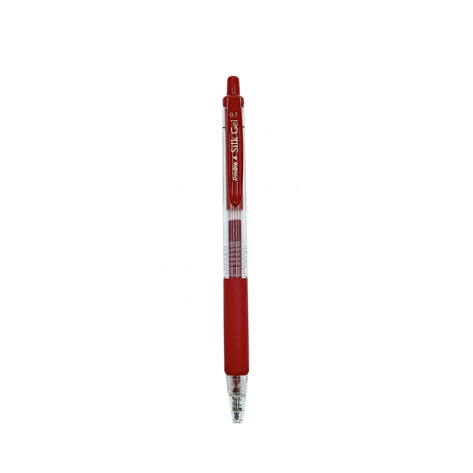 Bút Bi Double A Mực Gel Ngòi 0.7mm – Đỏ