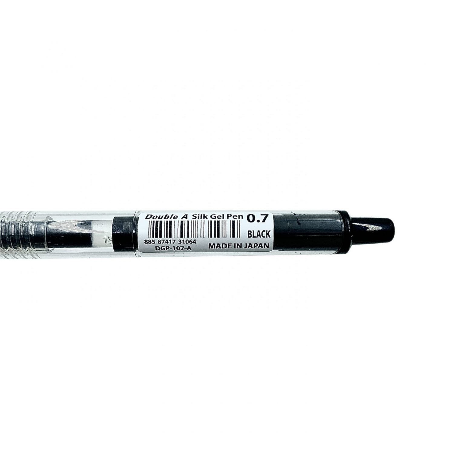 Bút Bi Double A Mực Gel Ngòi 0.7mm – Đen