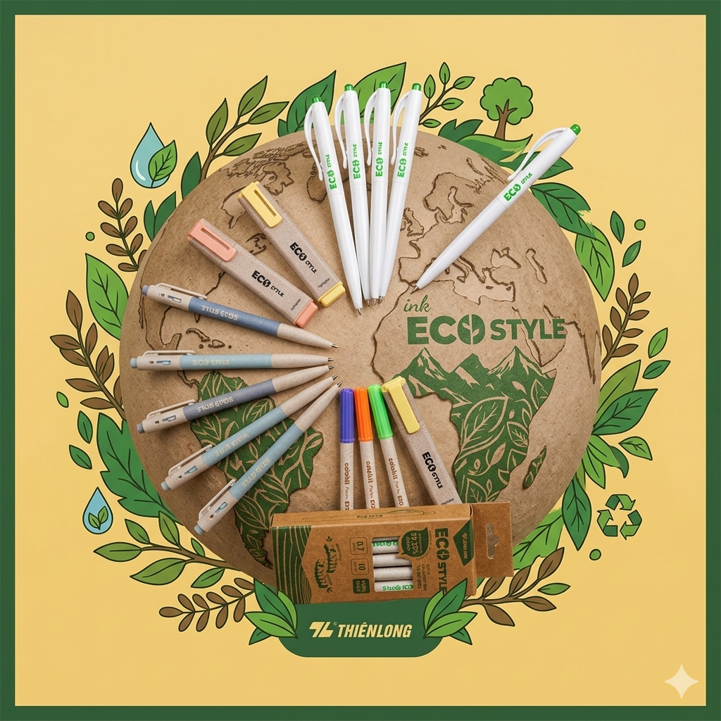 Xu hướng sử dụng văn phòng phẩm xanh